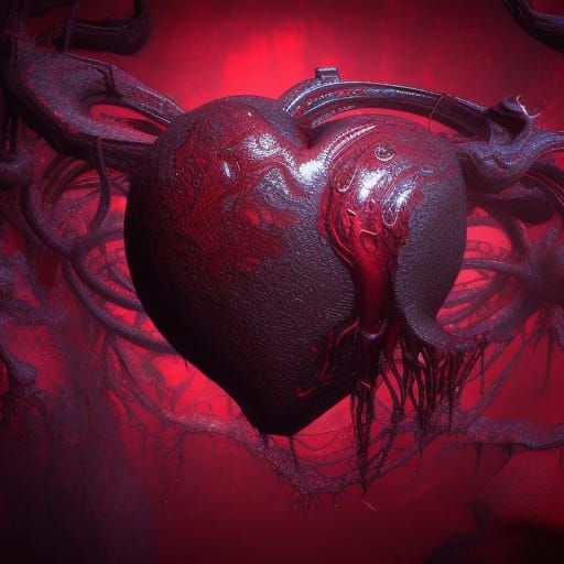 Eldritch Anatomical Heart in High Resolution