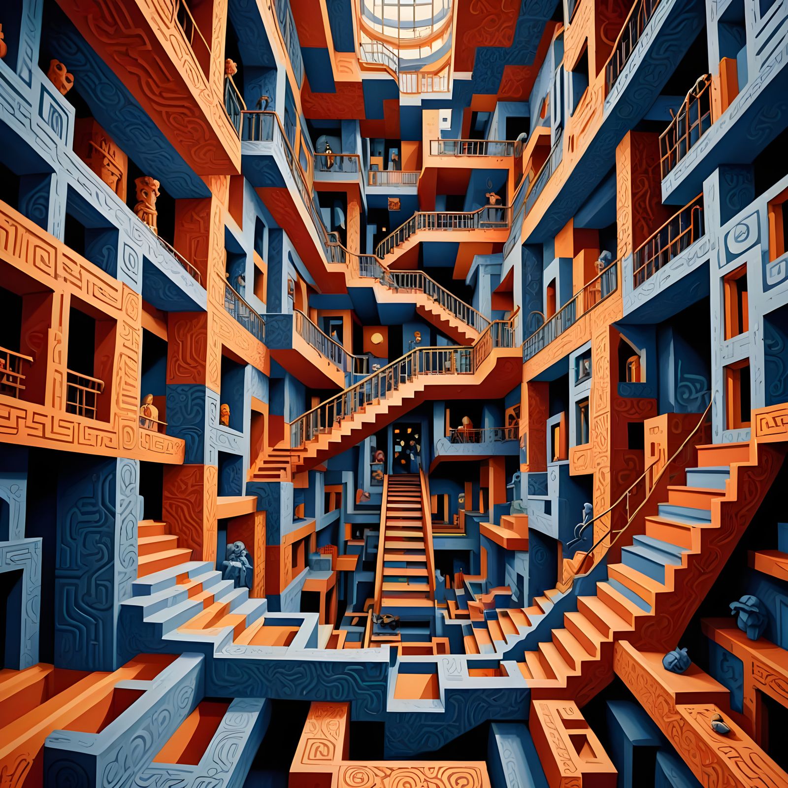 Escher staircase 2