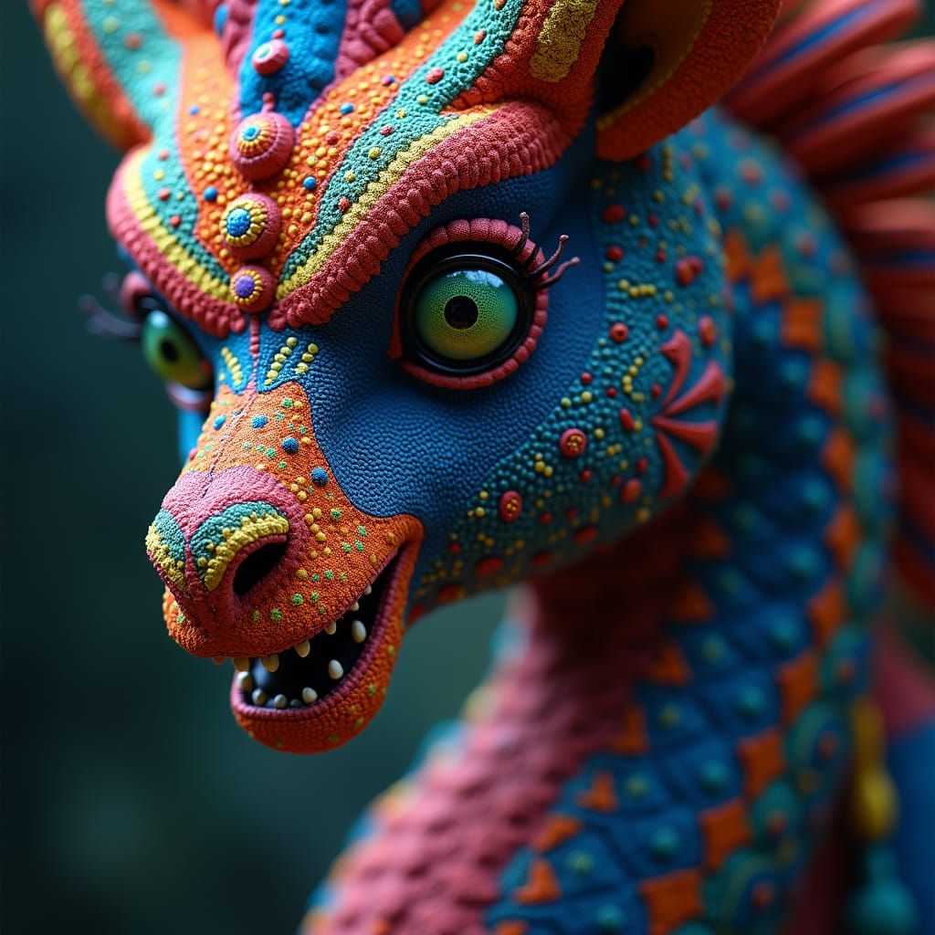 Colorful Butterfly with Intricate Details in HDR