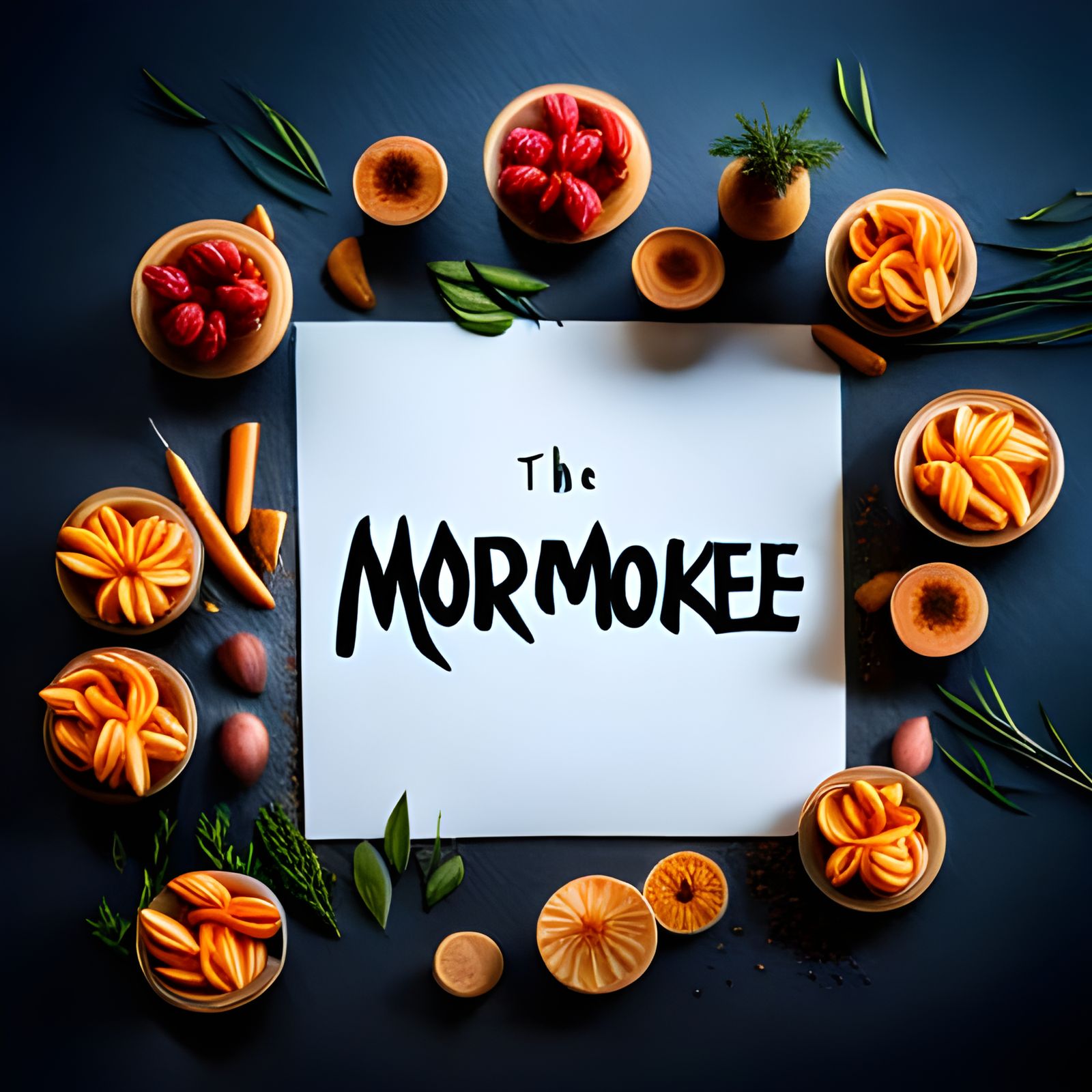 The Word Mormookiee in a Cool Font