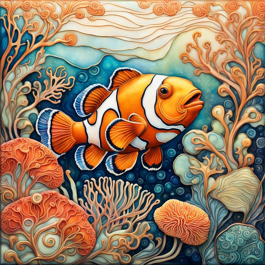 A clown fish