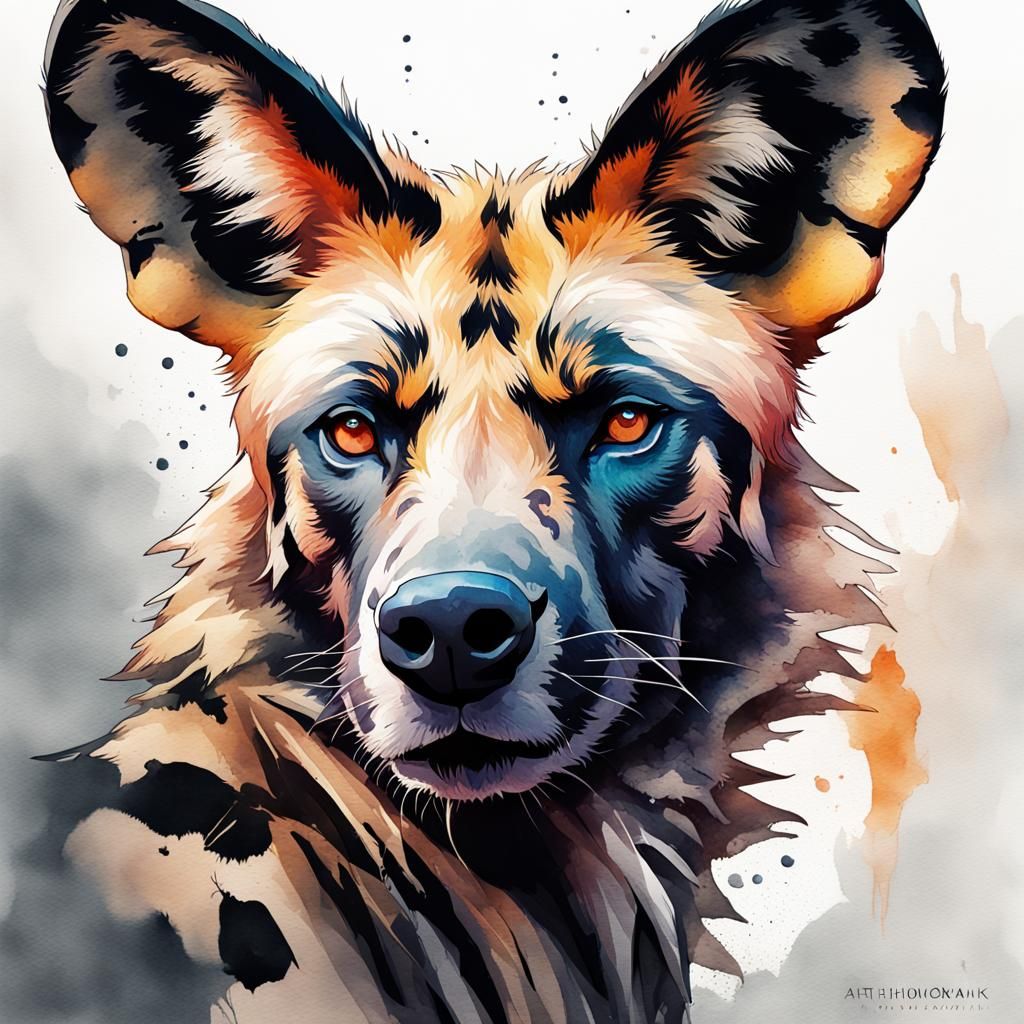 Painted Wild Dog