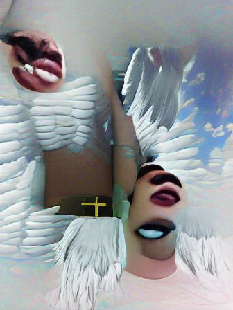 Angels and Monsters in a Surreal Landscape