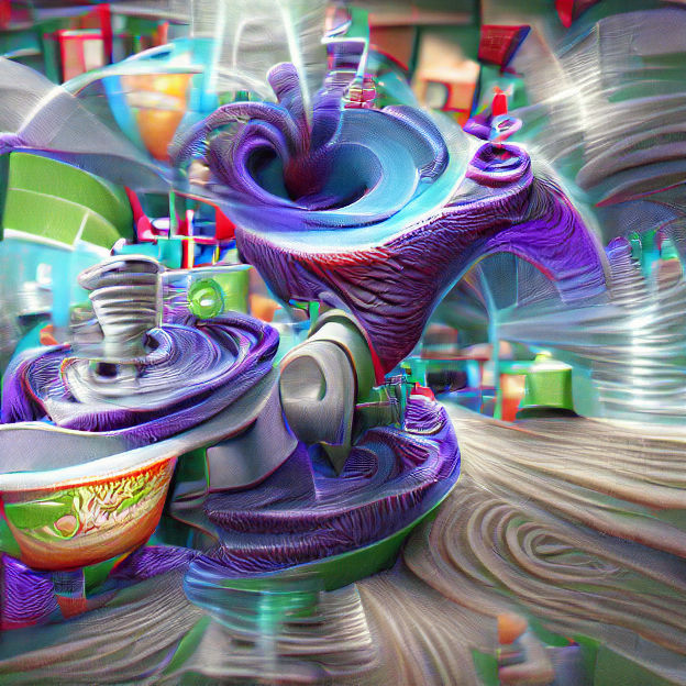 Mesmerizing 3D Spiraling Vortex