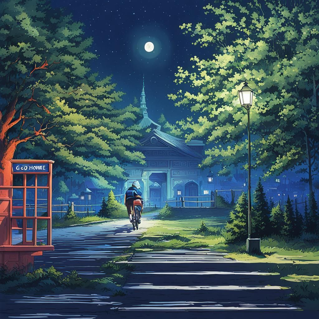 AI Generated Image of Going Home