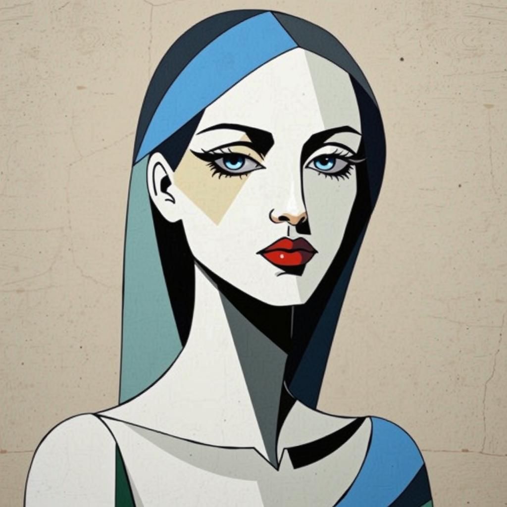 Tattooed Woman Portrait in Front of Brick Wall