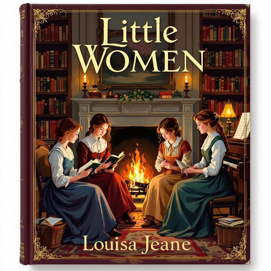 Victorian-Style Cover for Little Women