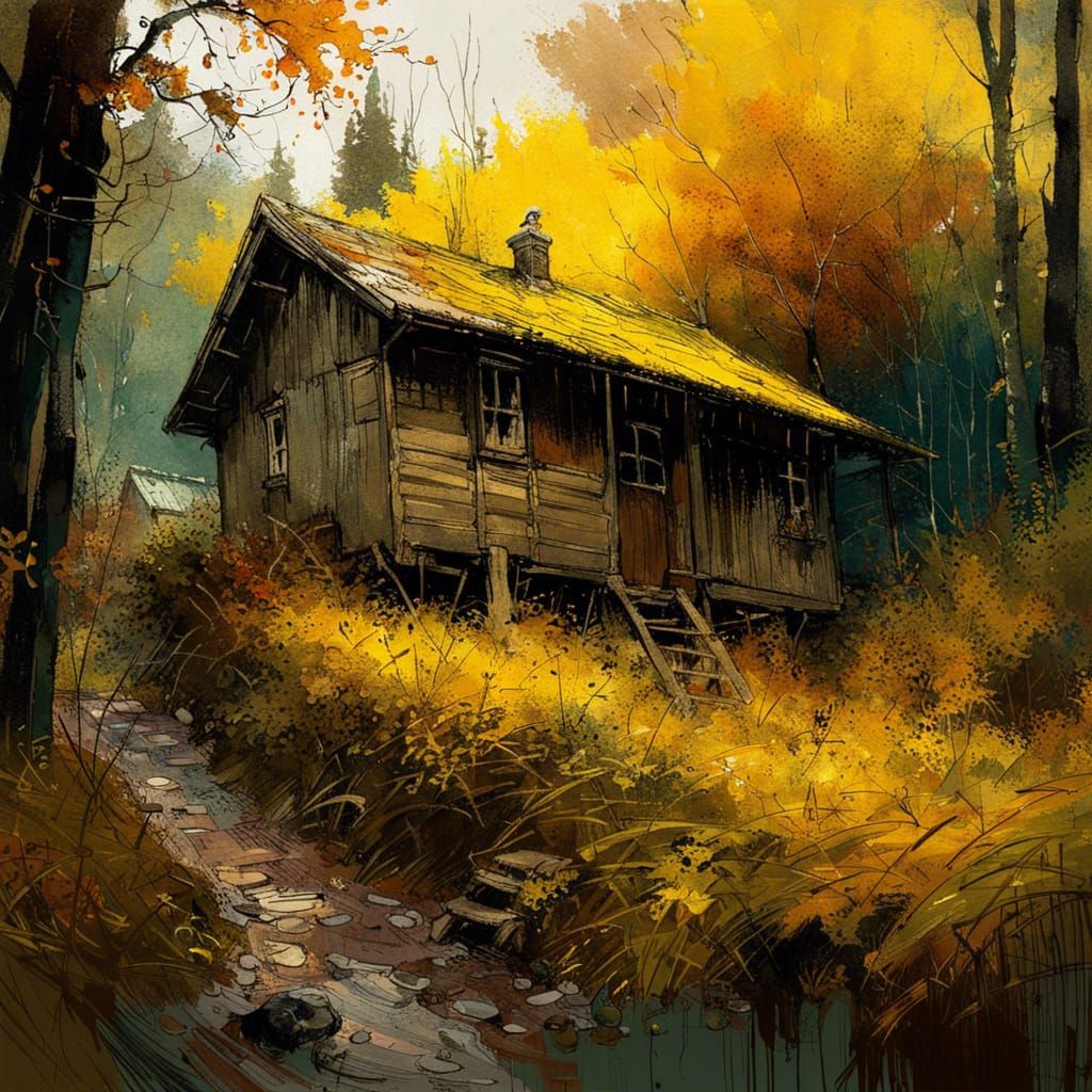 Cozy Cabin in the Woods