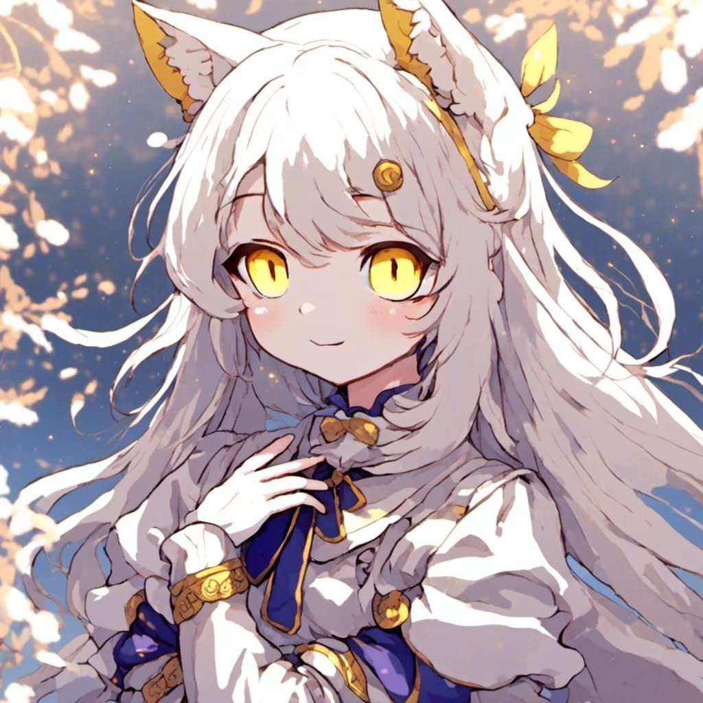 Anime Girl Toriel with Surprised Expression