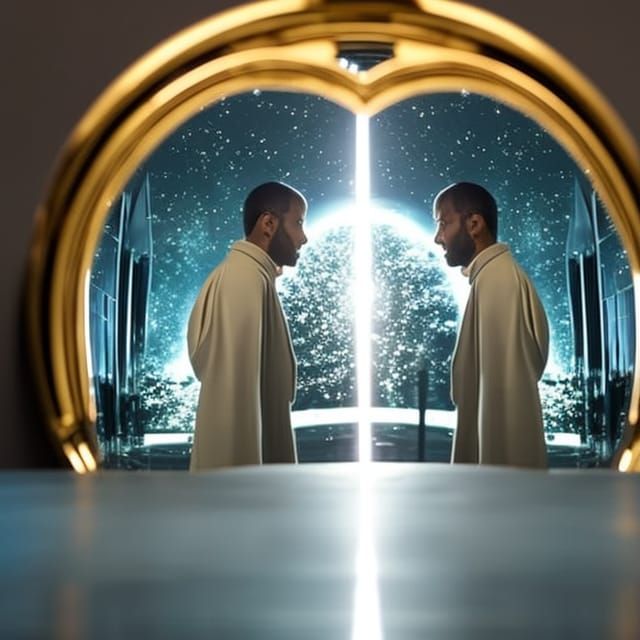 Mirrored Reflections in Detailed Matte Painting