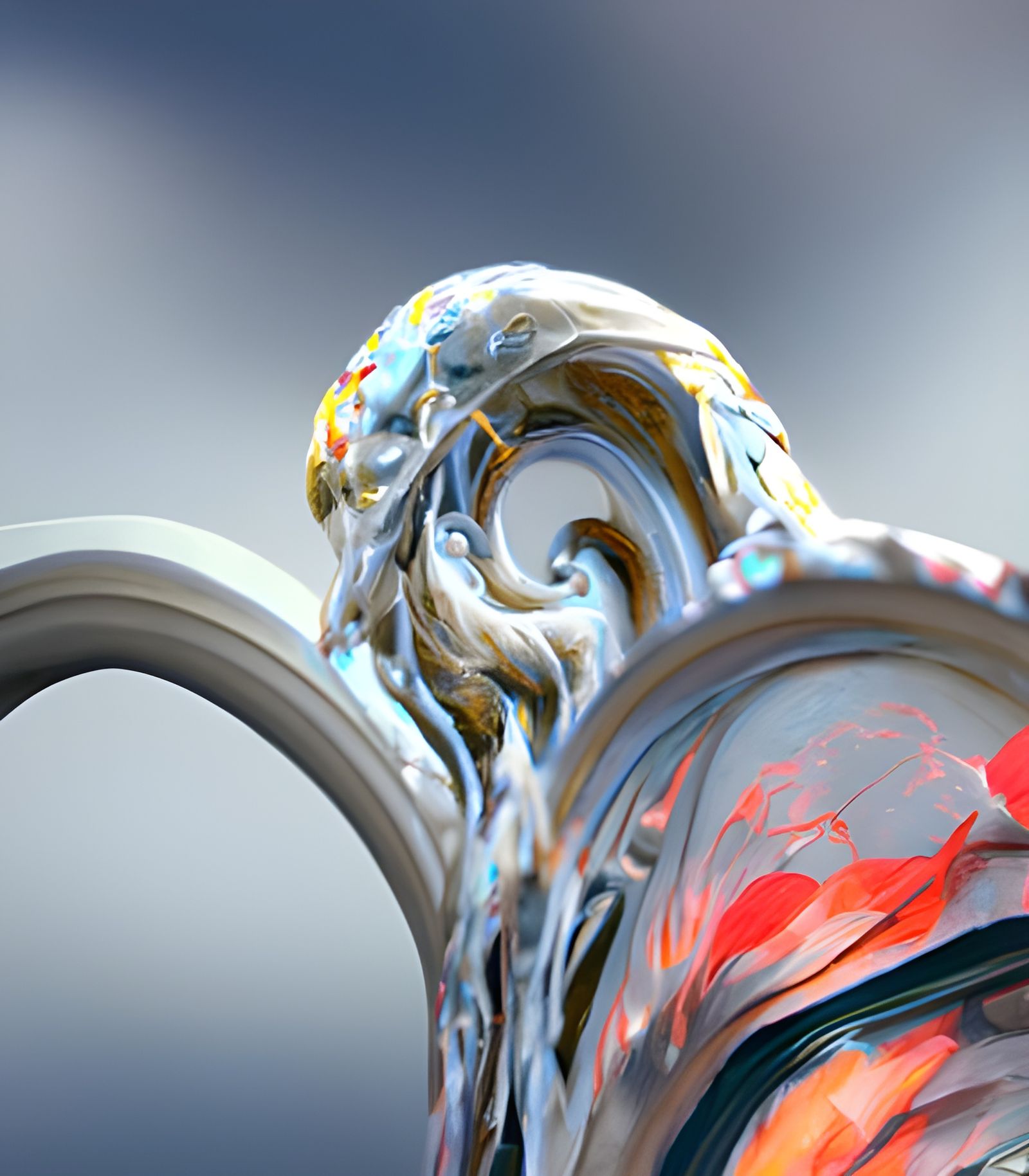 Magical Marble Castles in Rococo Style