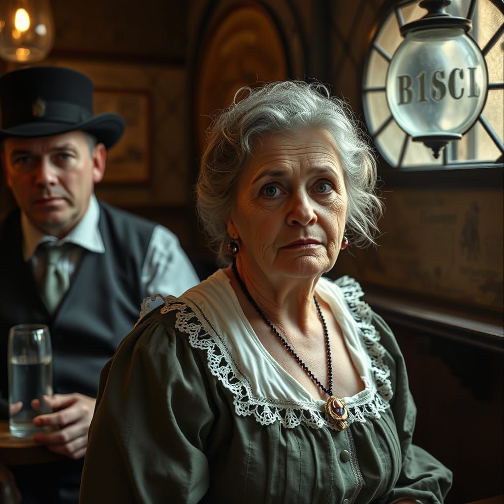 Austere 19th Century Homemaker Inspects 19th Century Pantry ...