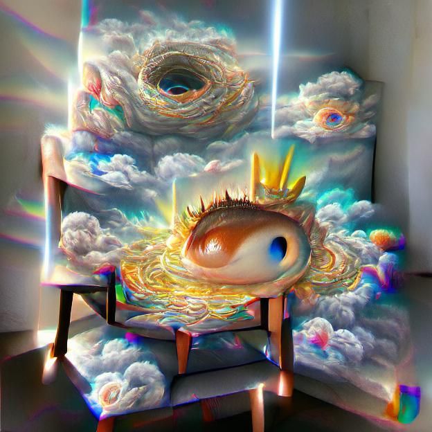 Eye Throne in Divine Sunshine