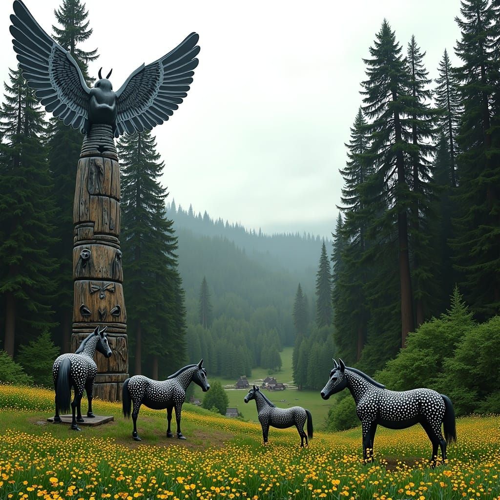 Pacific Northwest Settlement: Rustic Meets Robotic