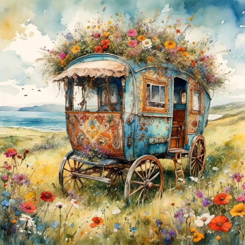 Gypsy caravan