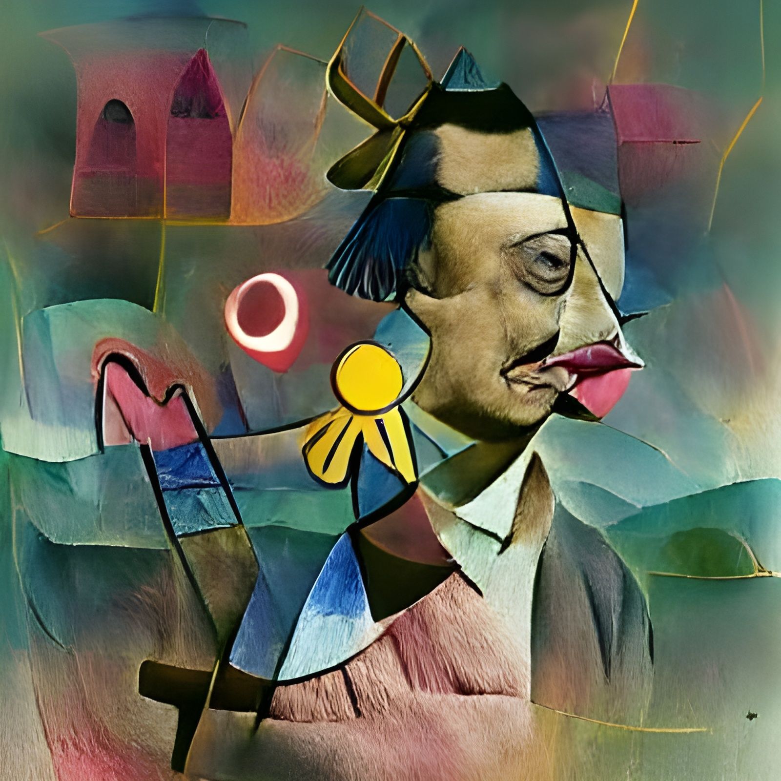 Abstract Image of Hope in Early 20th Century Style