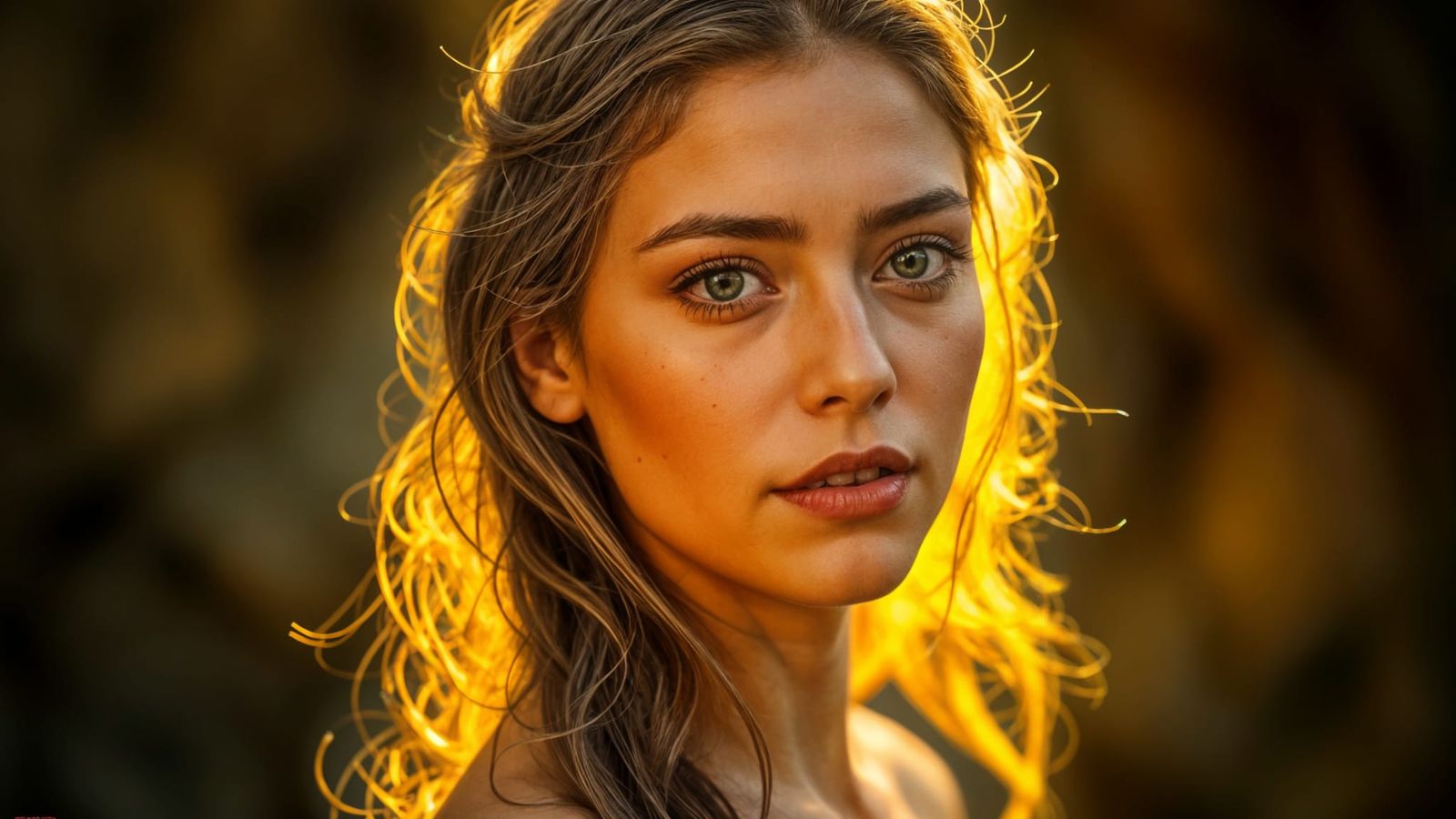 A Believer's Euphoric Moment Captured in Cinematic Film Styl...