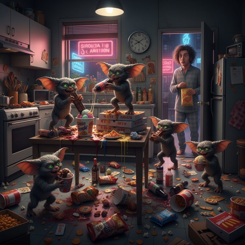 Gremlins Fed After Midnight
