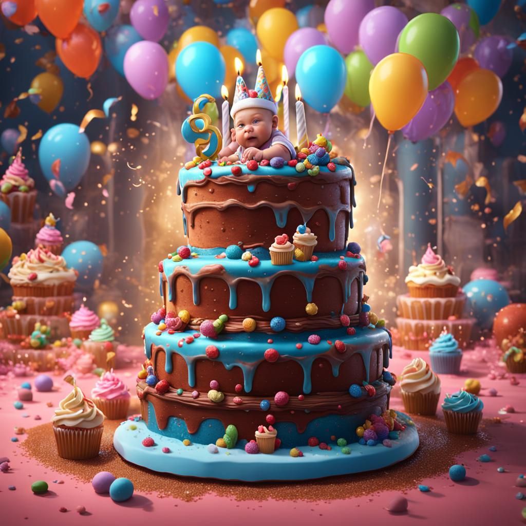 Baby's First Cake: Fantastical Birthday Art