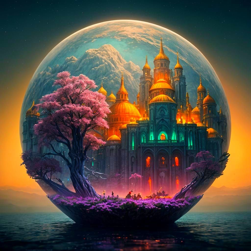 Absurd Food Packaging in Detailed Matte Painting