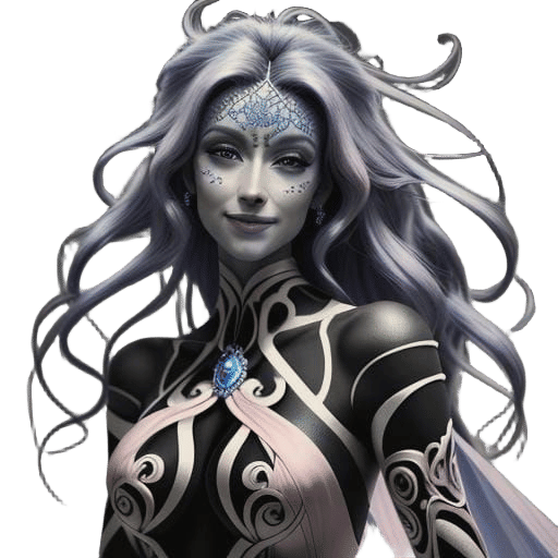 Elegant Woman in Pink Gown: Hyper-Realistic Portrait