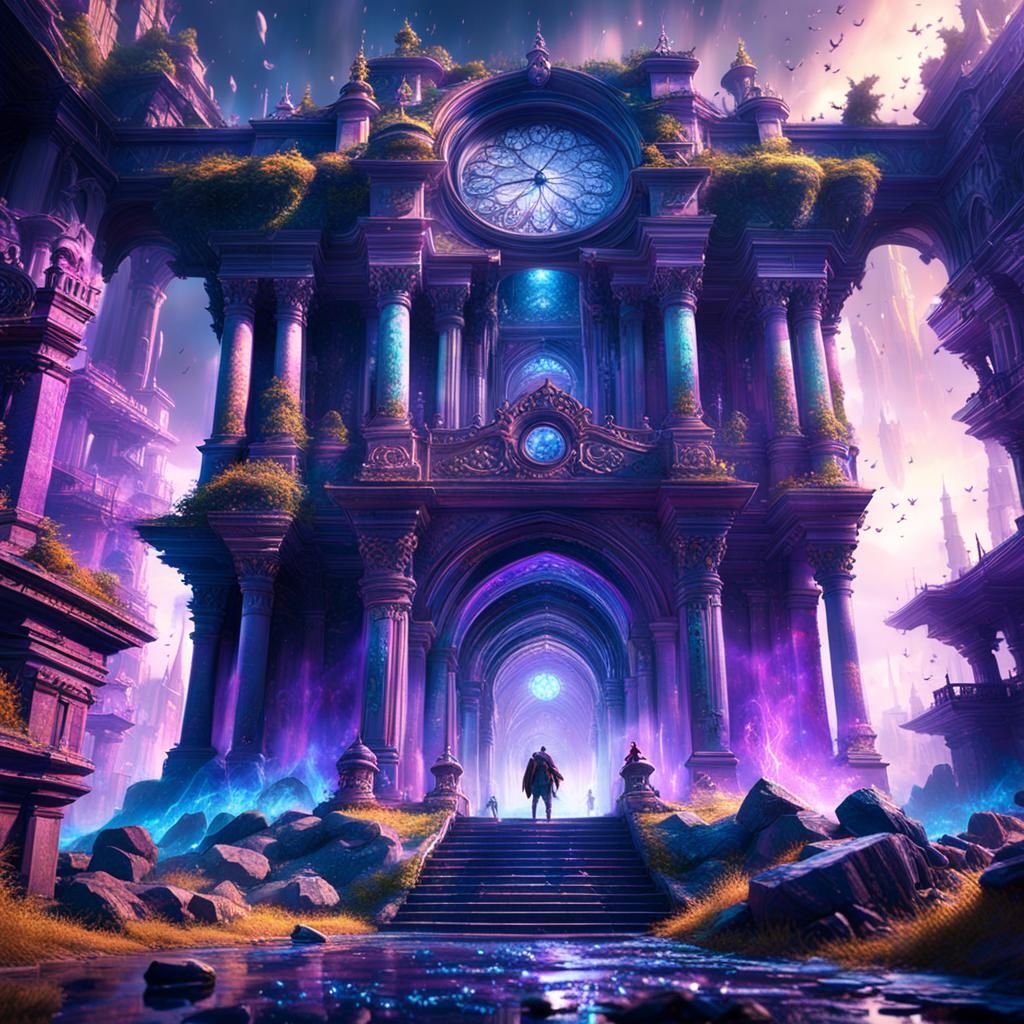 Arcane clock tower