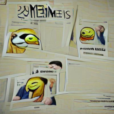 AI Image from Empty Prompt