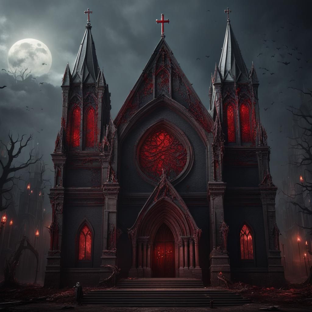 Vampire Horror at Dark Church