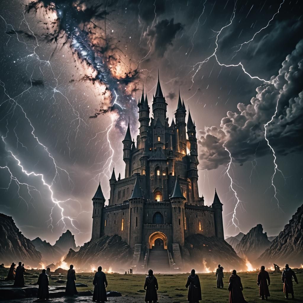 Celestial Beings Convene in Grand Citadel: Cinematic Film St...