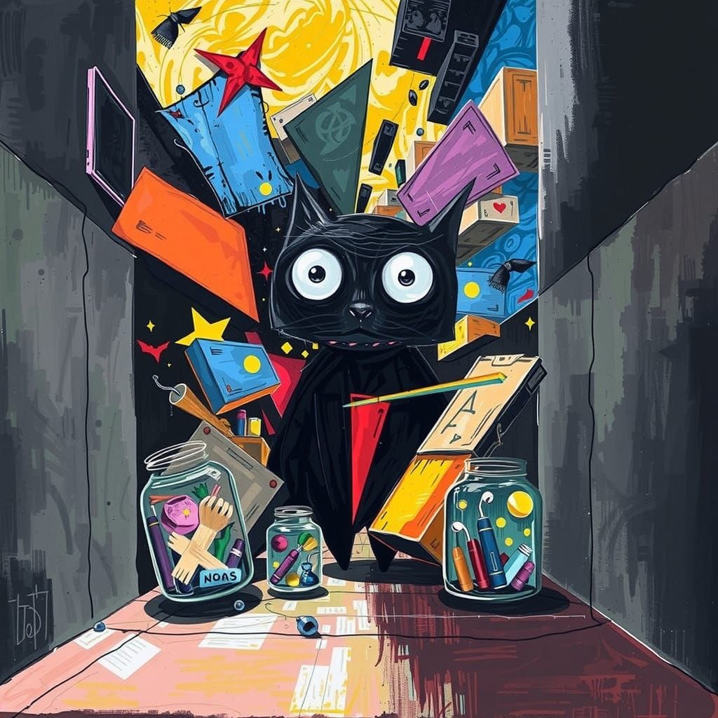 Creepy Cute Creature Emerges From Digital Jar