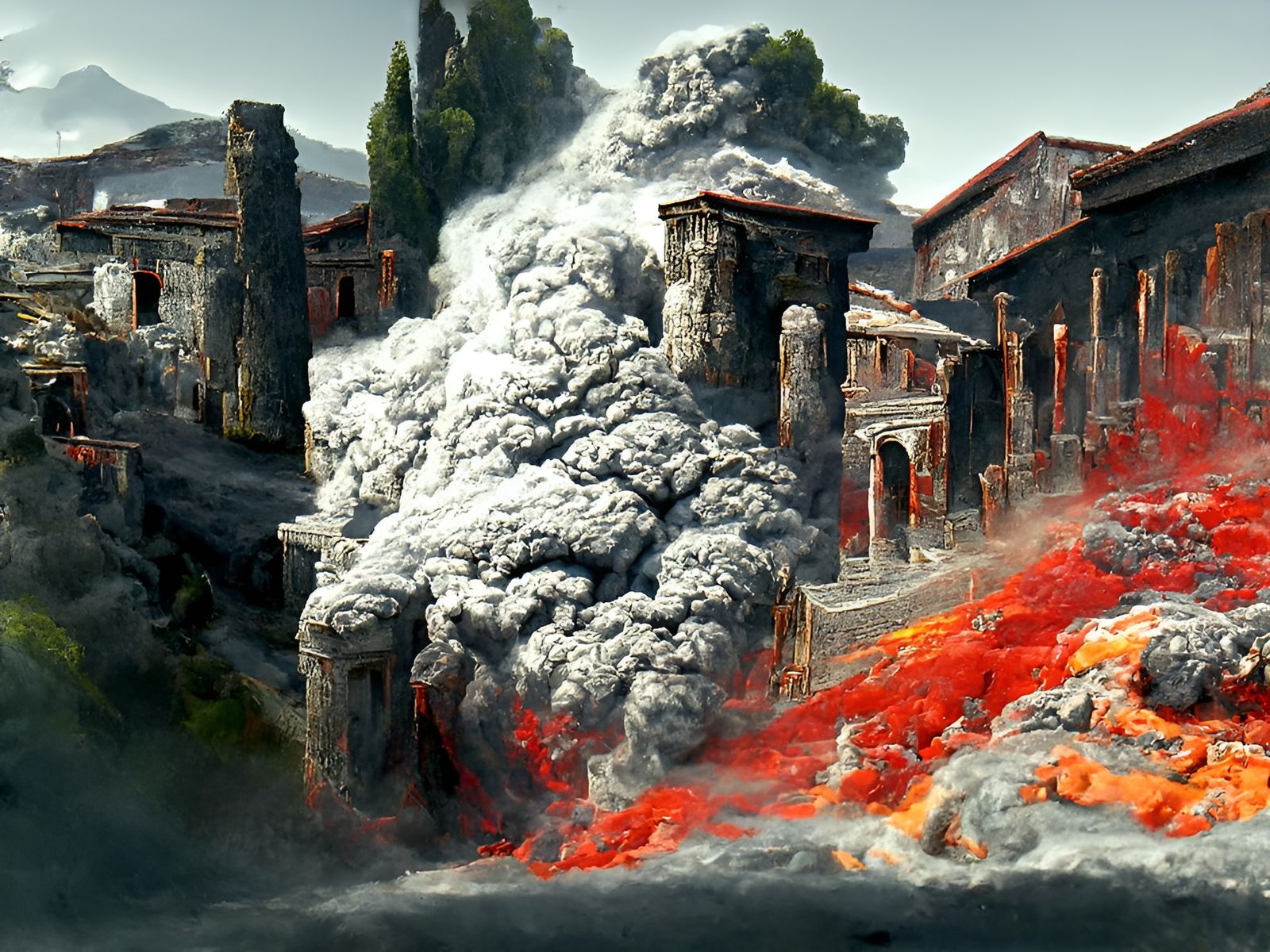Pompeii Eruption: Ancient Rome in Flames
