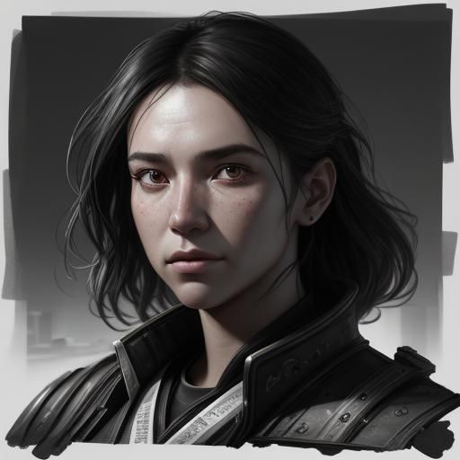 Seattle Skyline: Football Hall of Famer in Pencil Sketch