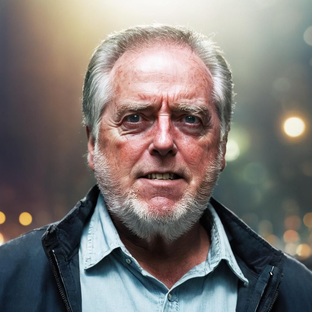 Cinematic Portrait of Wolverine in Gritty Film Style