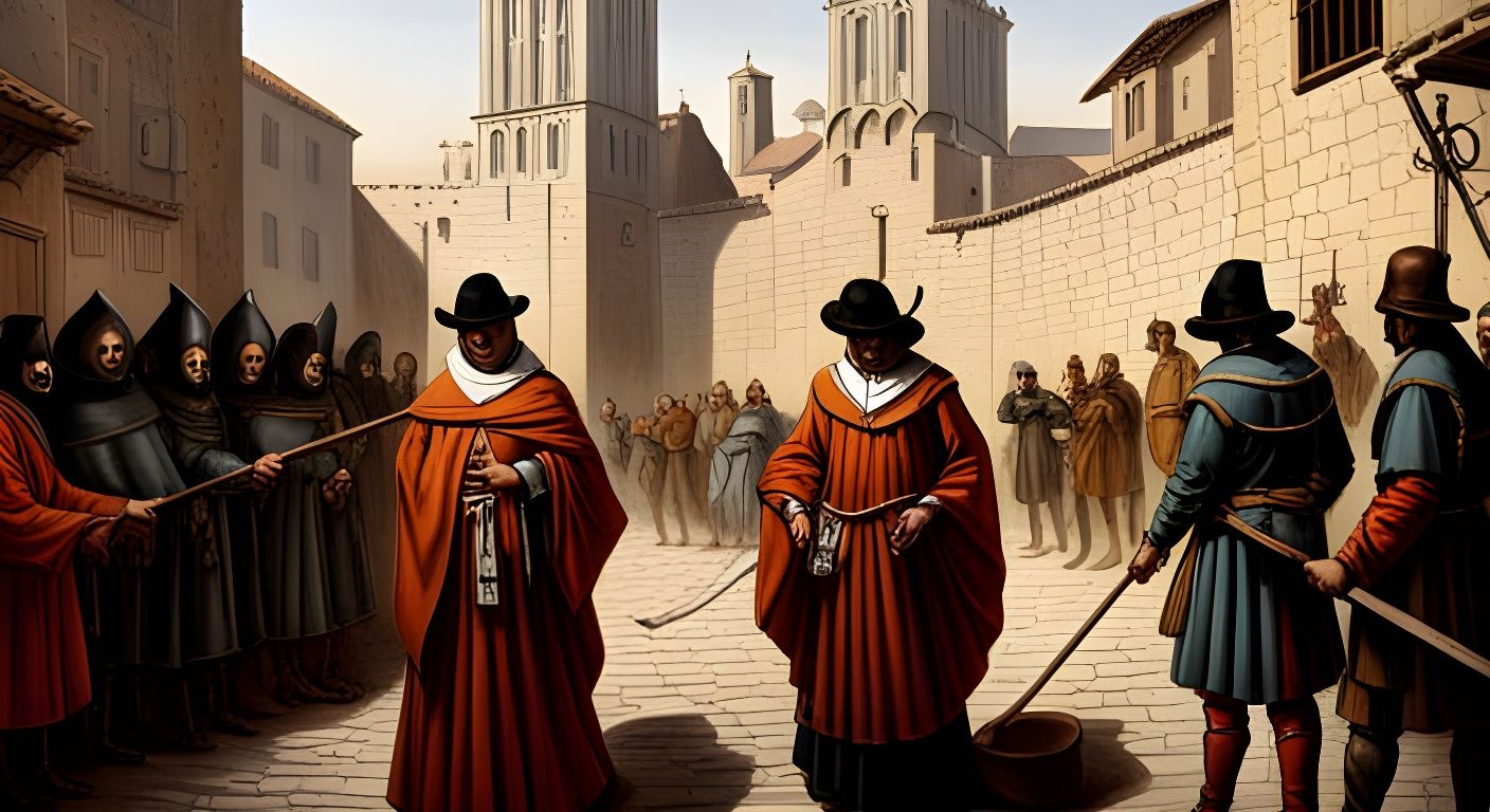 Sinister Spanish Inquisition Scene, 1492