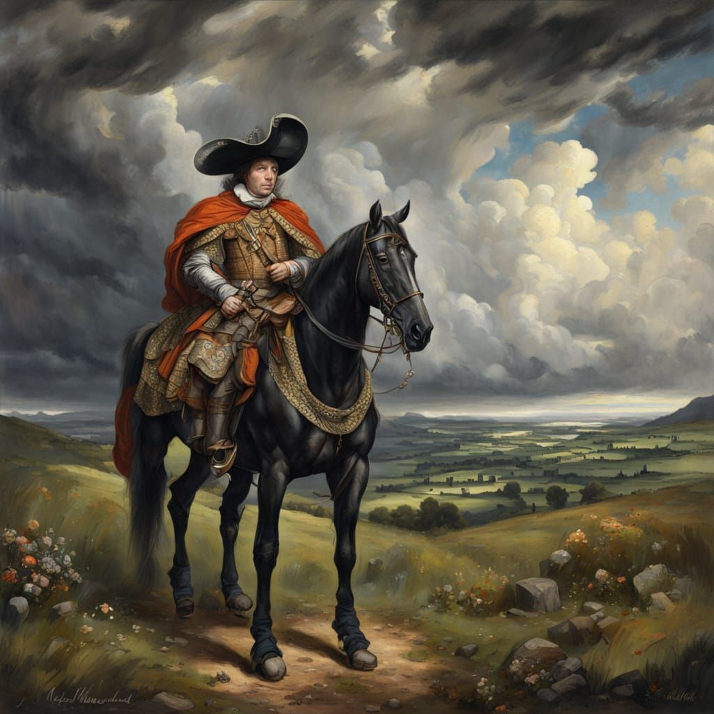 Heroic Portrait in Renaissance Style, Scotland