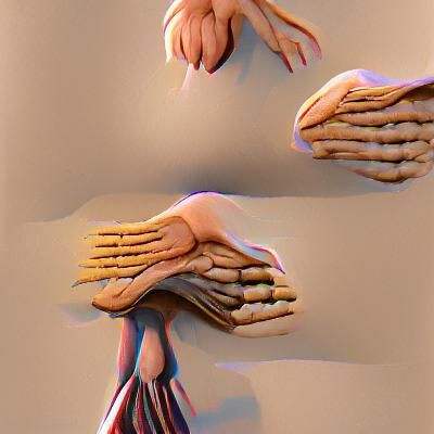 AI Generated Image of Two Hands