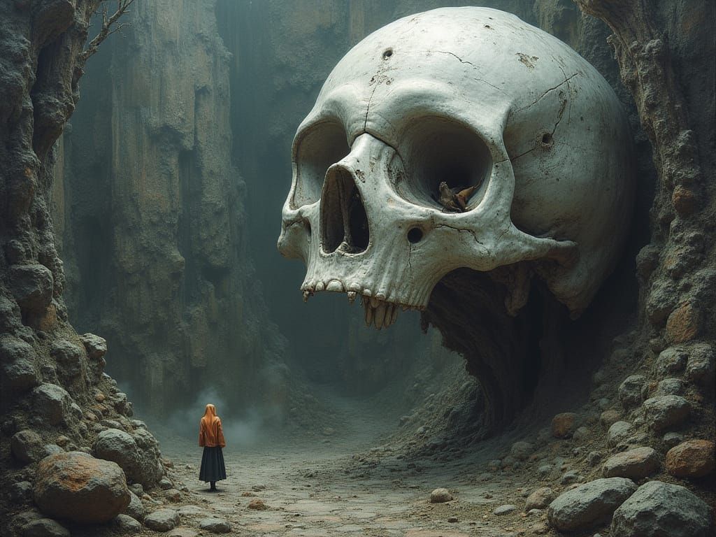 Mottled Silver Living Dome Metic Stare Magic Junk Gothic Romance Decor Isle