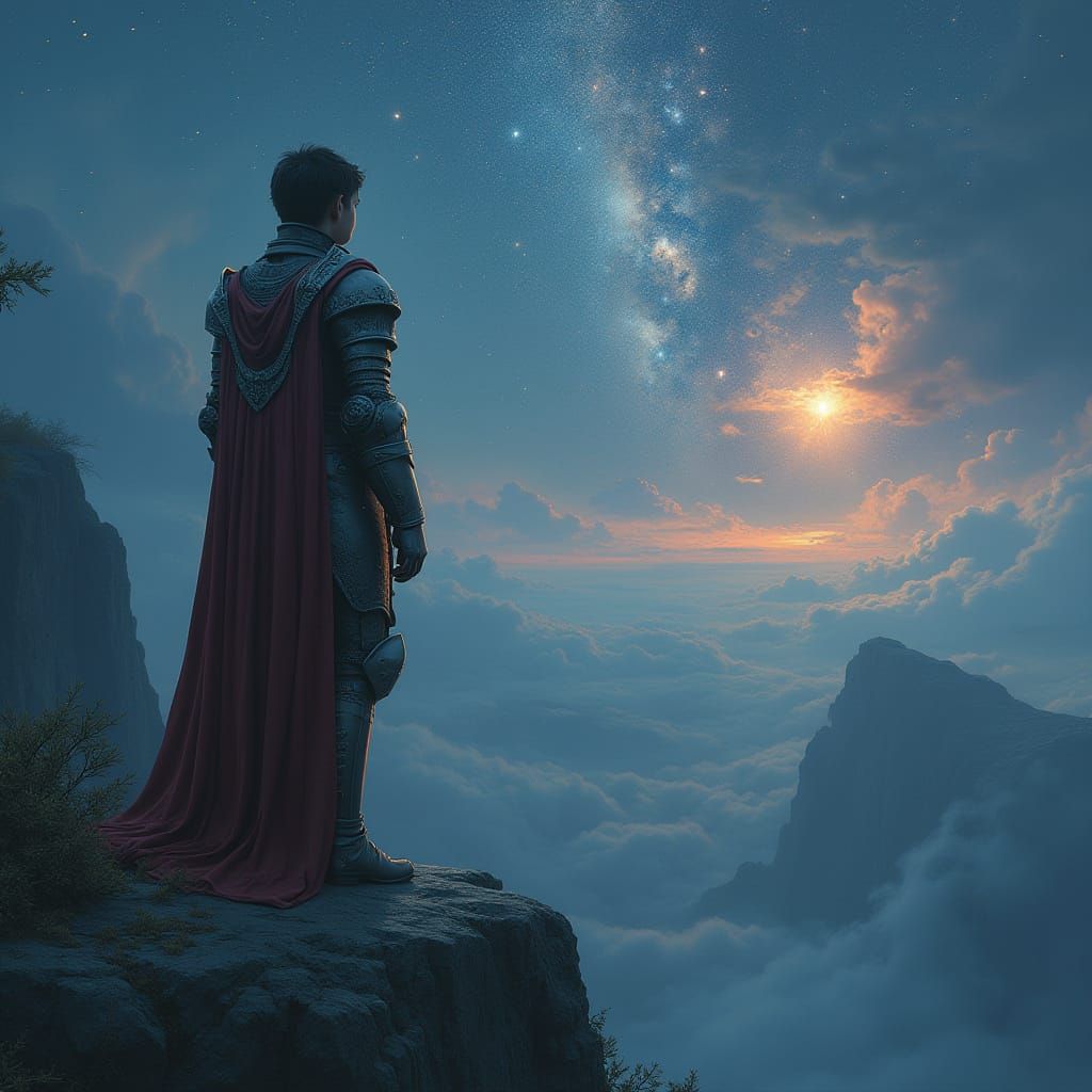 Ethereal Knight Stands on Precipice of Star-Studded Battlefi...