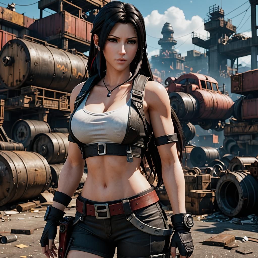 TIFA LOCKHART from final fantasy 7