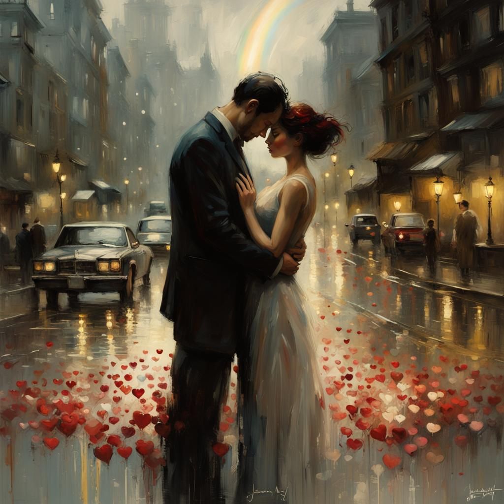 Heartfelt Photograph of a Loving Embrace