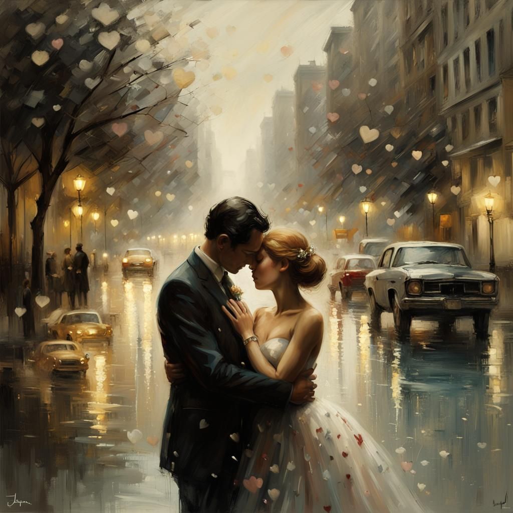 Heartfelt Image of Love with Romantic Symbols