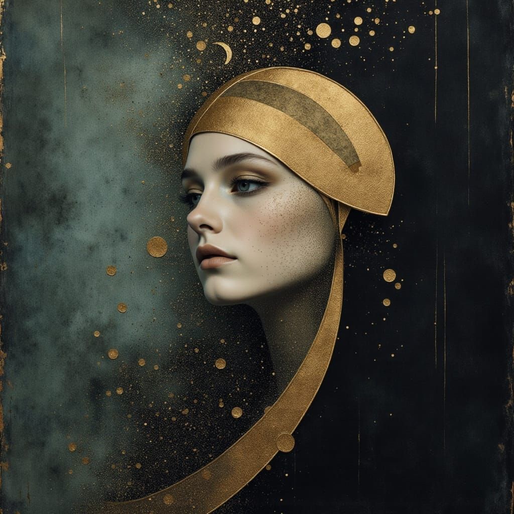 AI Portrait: Divine Beauty in Digital Art