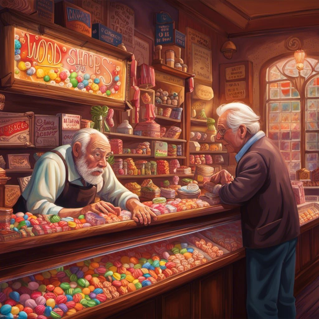 An old fashion candy shop