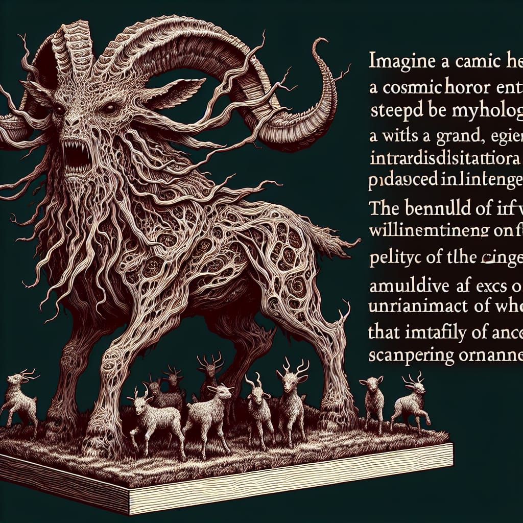 Shub-Niggurath: Cosmic Horror in Hyperrealistic Detail