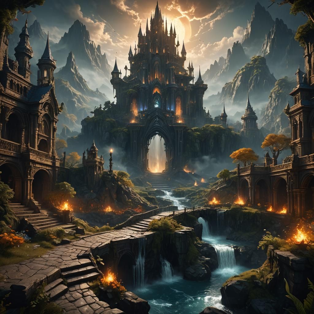 Hope: A Spark in the Darkness, Fantasy Art