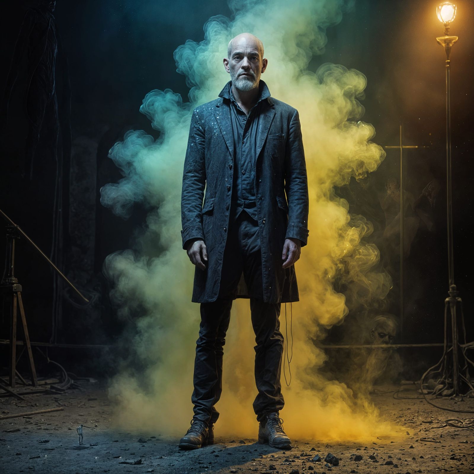 Michael Stipe Reconstruction (Portrait Series)