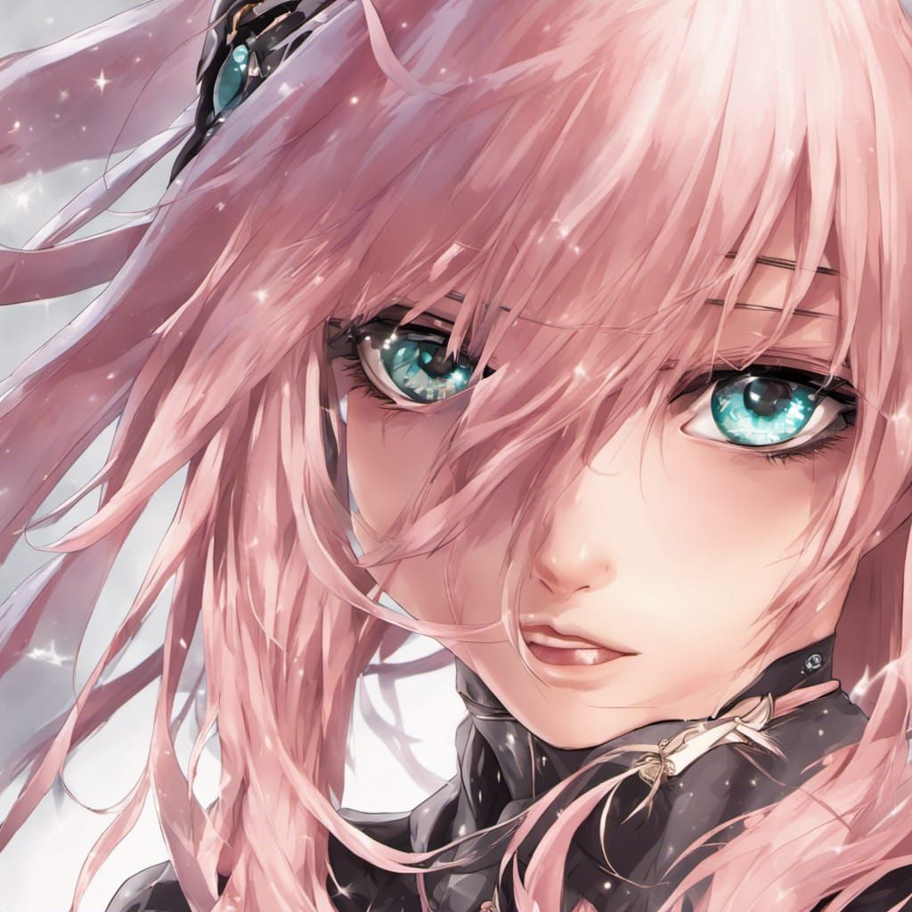 Detailed Anime Portrait of Megurine Luka