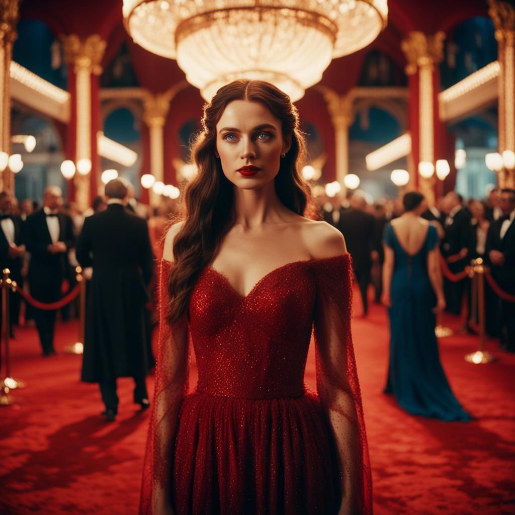 Ethereal Beauty on the Red Carpet