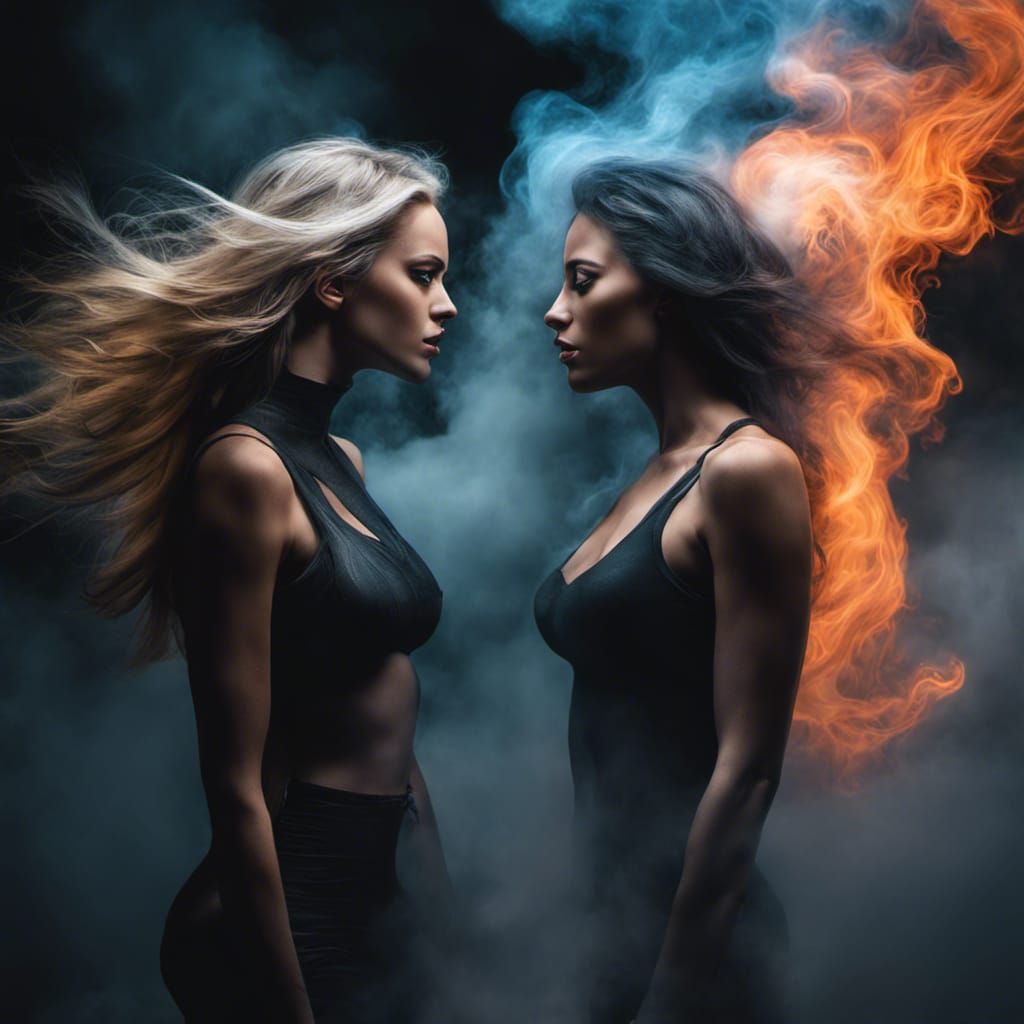 the endless battle between good and evil