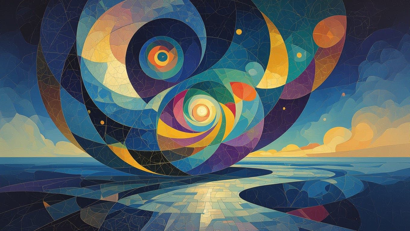 Cosmic Dreamscapes in Geometric Harmony
